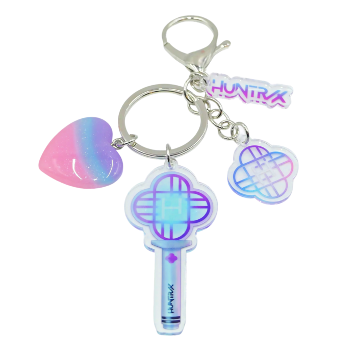 Lightstick Keychain for Kpop Demon Hunters, HUNTR/X & Saja Boys Acrylic Keyring - Image 7