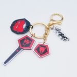 Lightstick Keychain for Kpop Demon Hunters, HUNTR/X & Saja Boys Acrylic Keyring - Image 12