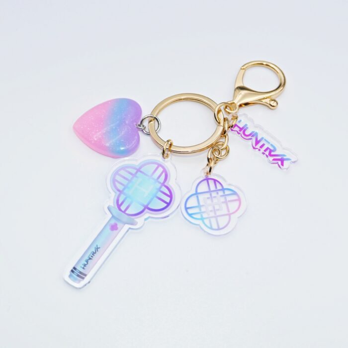 Lightstick Keychain for Kpop Demon Hunters, HUNTR/X & Saja Boys Acrylic Keyring - Image 15