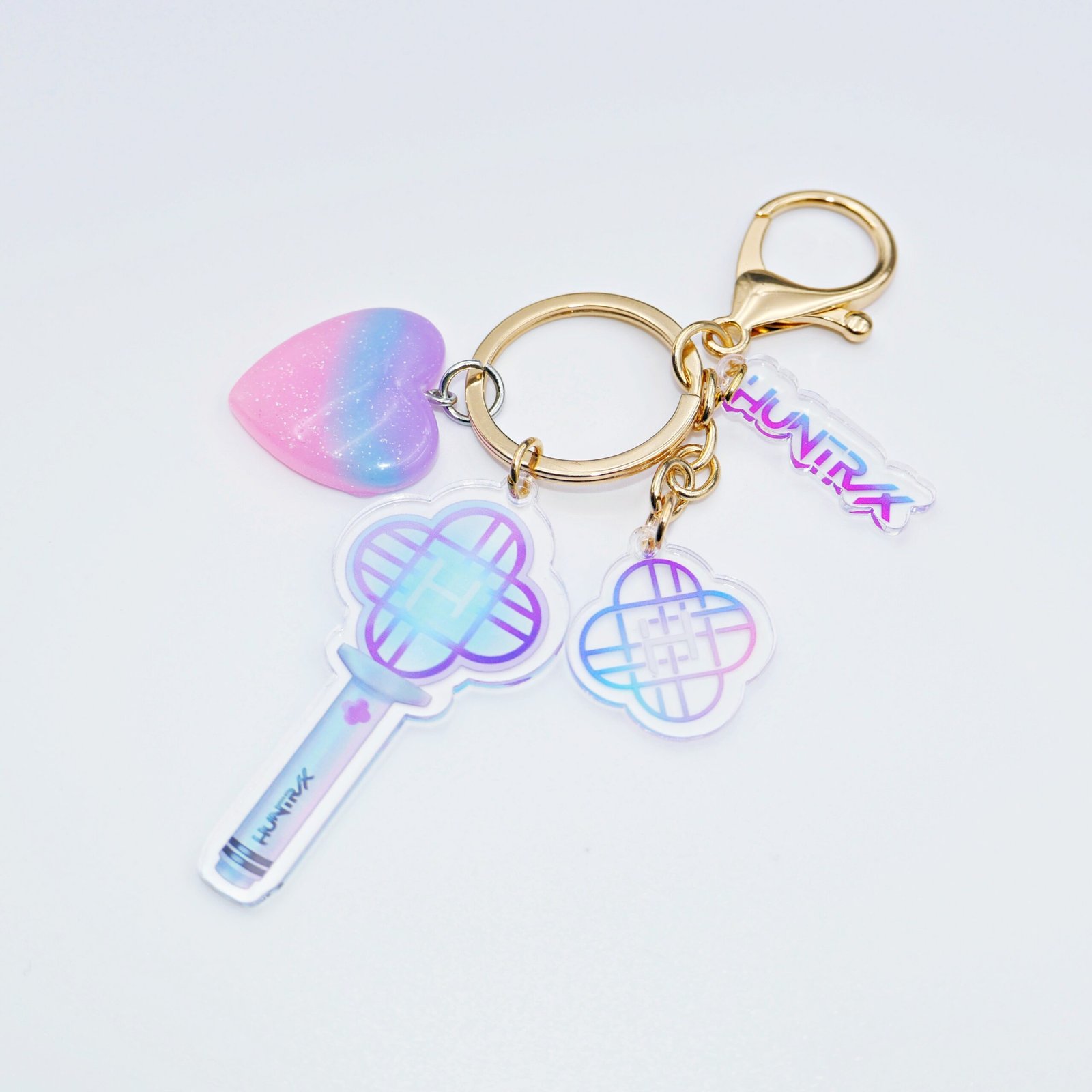 9 Lightstick Keychain for Kpop Demon Hunters, HUNTR/X & Saja Boys Acrylic Keyring - Image 15